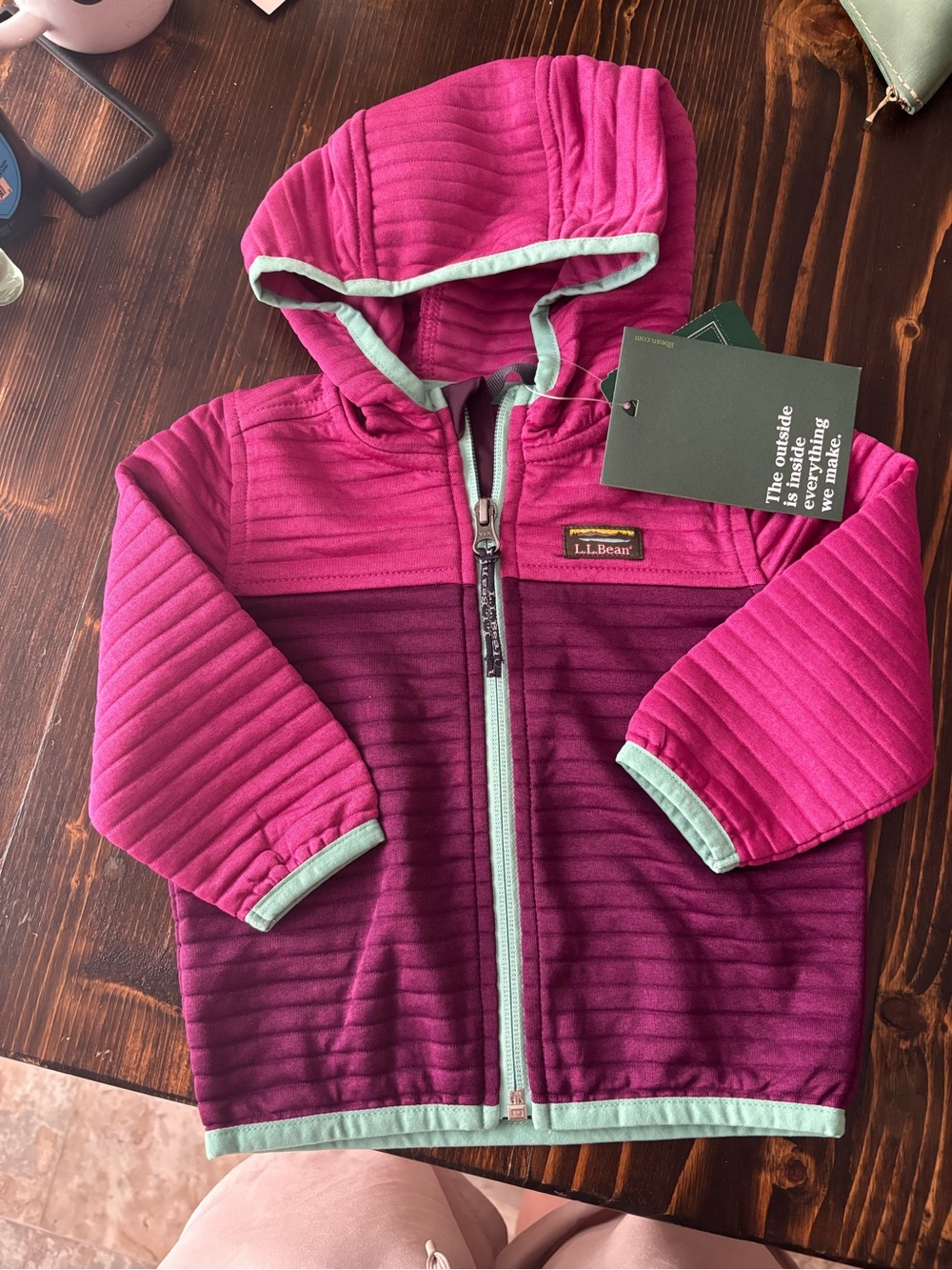 LL Bean Infant Girls Jacket